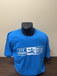 Turquoise/Sapphire Short Sleeve T Shirt